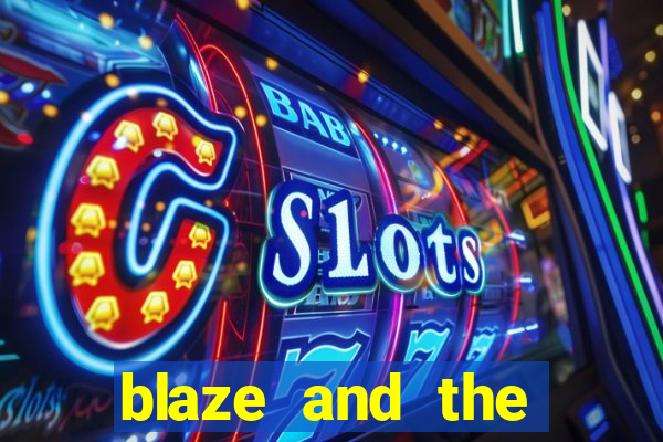 blaze and the monster machines logo font